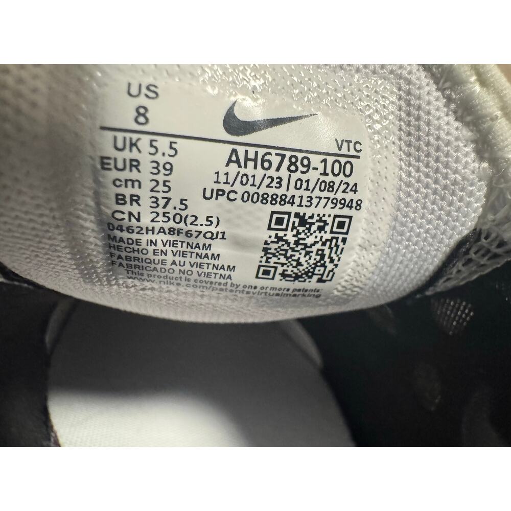 Nike Air Max 270 White Black Women's Size 8 Sneaker AH6789-100 Brand New NIB - Picture 9 of 12